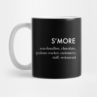 The Menu S'More (WH) Mug